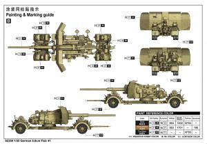 Trumpeter 1/35 German 8.8cm Flak 41