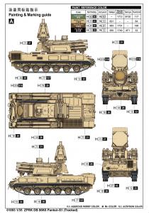 Trumpeter 1/35 ZPRK DB 96K6 Pantsir-S1 (Tracked)