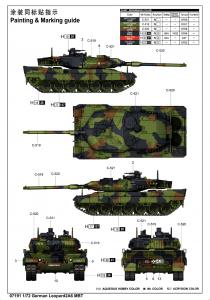 Trumpeter 1/72 German Leopard 2A6 MBT