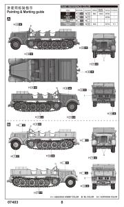 Trumpeter 1/72 Sd.Kfz.8 Schwerer Zugkraftwagen 12t