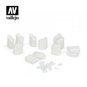 Vallejo 1/35 Allied Jerrycan set (12pcs)