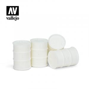 Vallejo 1/35 German Fuel Drums set #2 (4pcs)