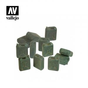 Vallejo 1/35 IDF Jerrycan set (12 pcs)