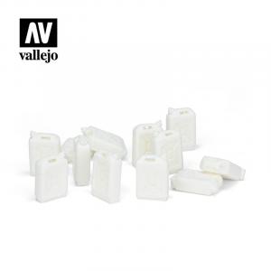 Vallejo 1/35 IDF Jerrycan set (12 pcs)