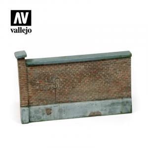 Vallejo 1/35 Old Brick Wall 15x10cm