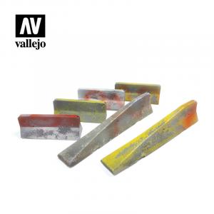 Vallejo 1/35 Urban Concrete Barriers (6 pcs)