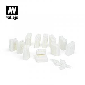 Vallejo 1/35 WWII German Jerrycan set (12pcs)