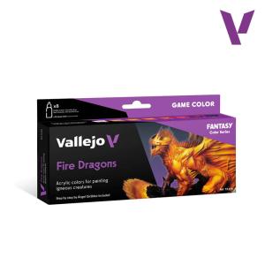 Vallejo Fire Dragons set 8 x 18ml