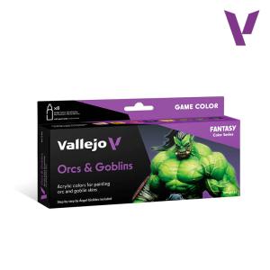 Vallejo Orcs & Goblins set 8 x 18ml