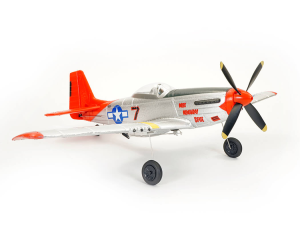 VOLANTEX P-51D MUSTANG V2 RED 4CH 400MM BRUSHED w/GYRO RTF