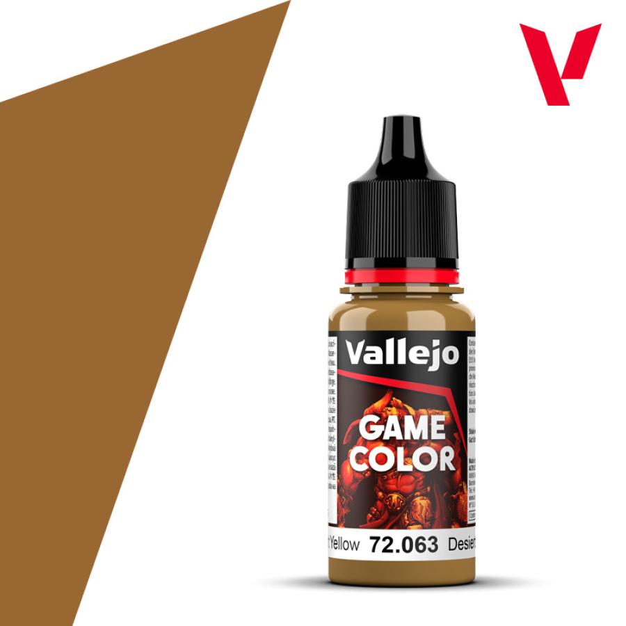 060: Vallejo Game Color Desert Yellow 18ml