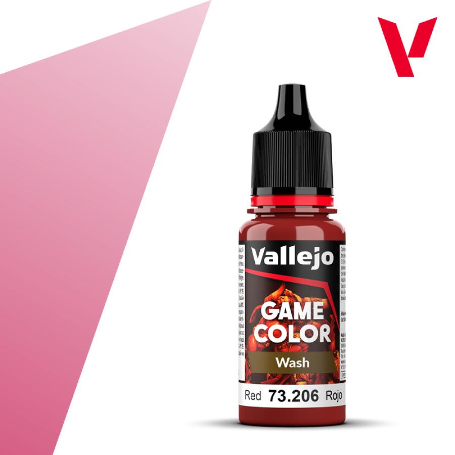 083: Vallejo Game Color Red Wash 18ml