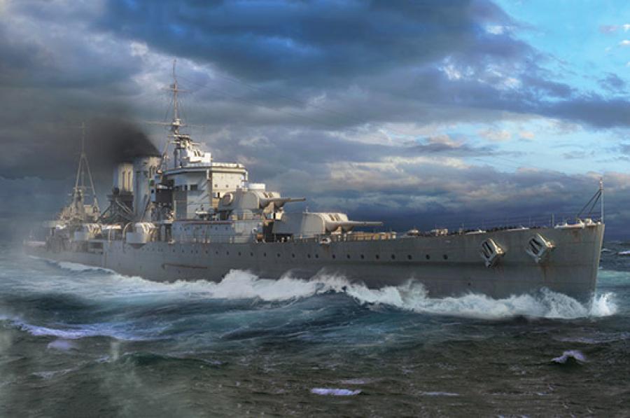 Trumpeter 1/700 HMS Exeter