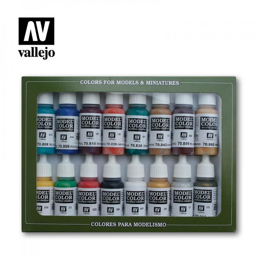 Model color set, Medieval Colors (16x17ml)