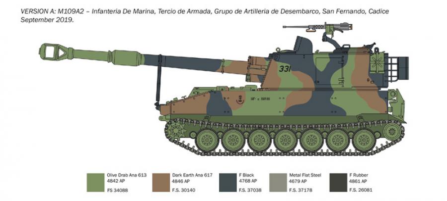 Italeri 1:35 M-109/A2-A3-G