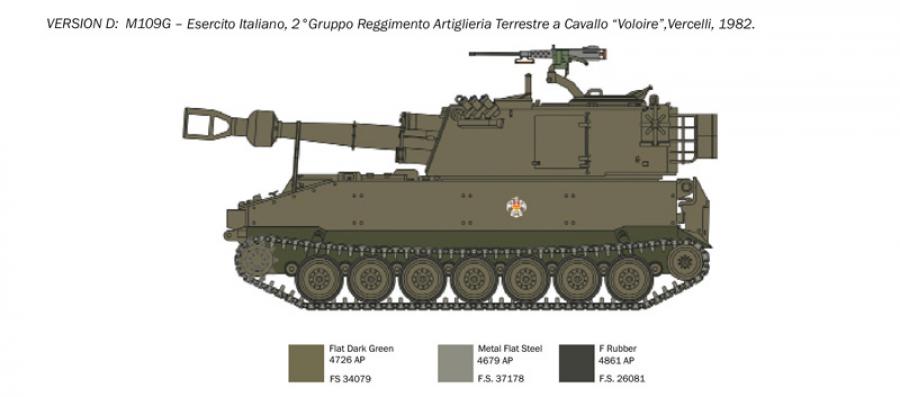 Italeri 1:35 M-109/A2-A3-G