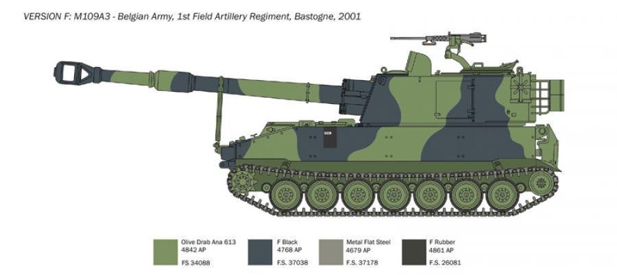 Italeri 1:35 M-109/A2-A3-G