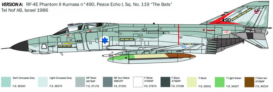 Italeri 1:48 RF-4E Phantom II