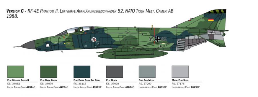 Italeri 1:48 RF-4E Phantom II