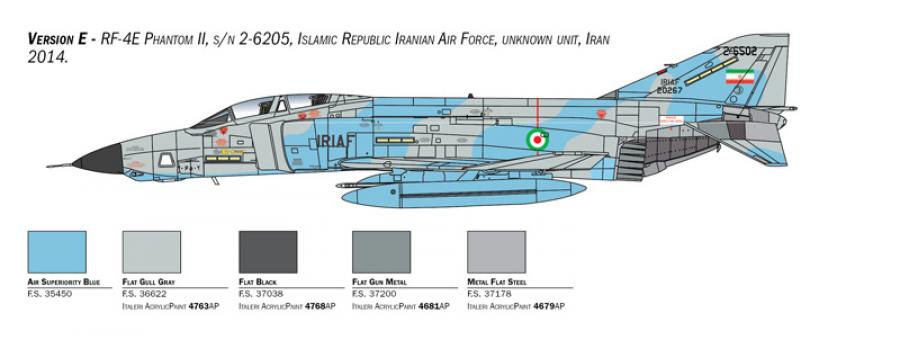 Italeri 1:48 RF-4E Phantom II