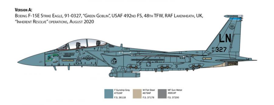 Italeri 1:48 F-15E Strike Eagle