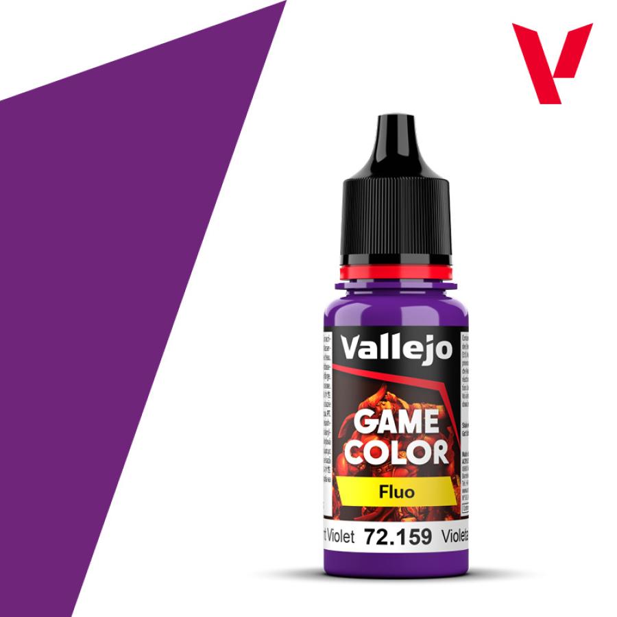 105: Vallejo Game Color Fluorescent violet 18ml