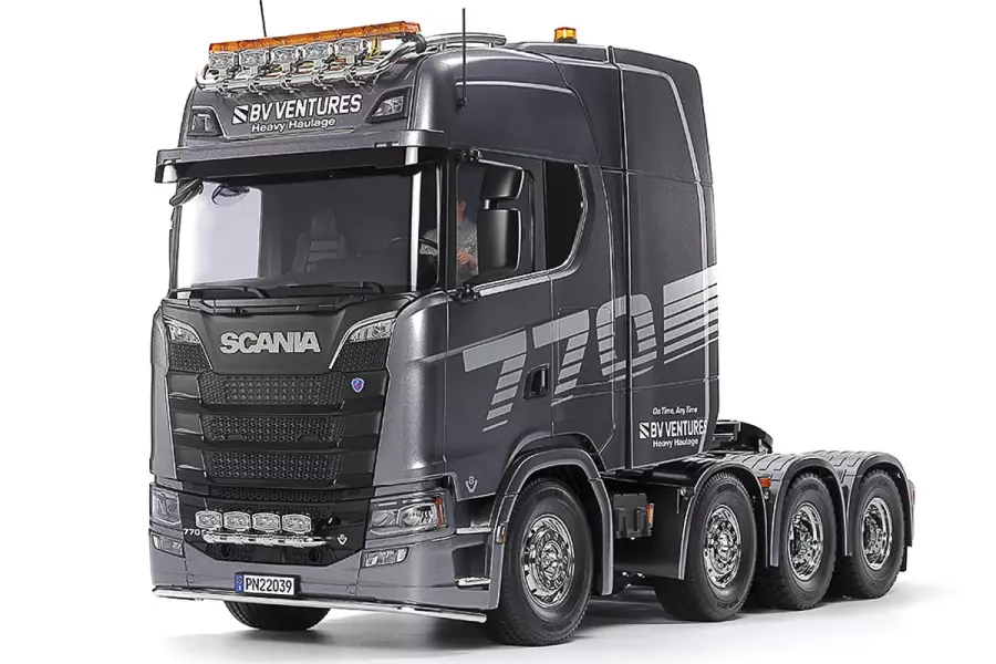 1/14 R/C Scania 770 S 8x4/4 (Gun Metal Edition)