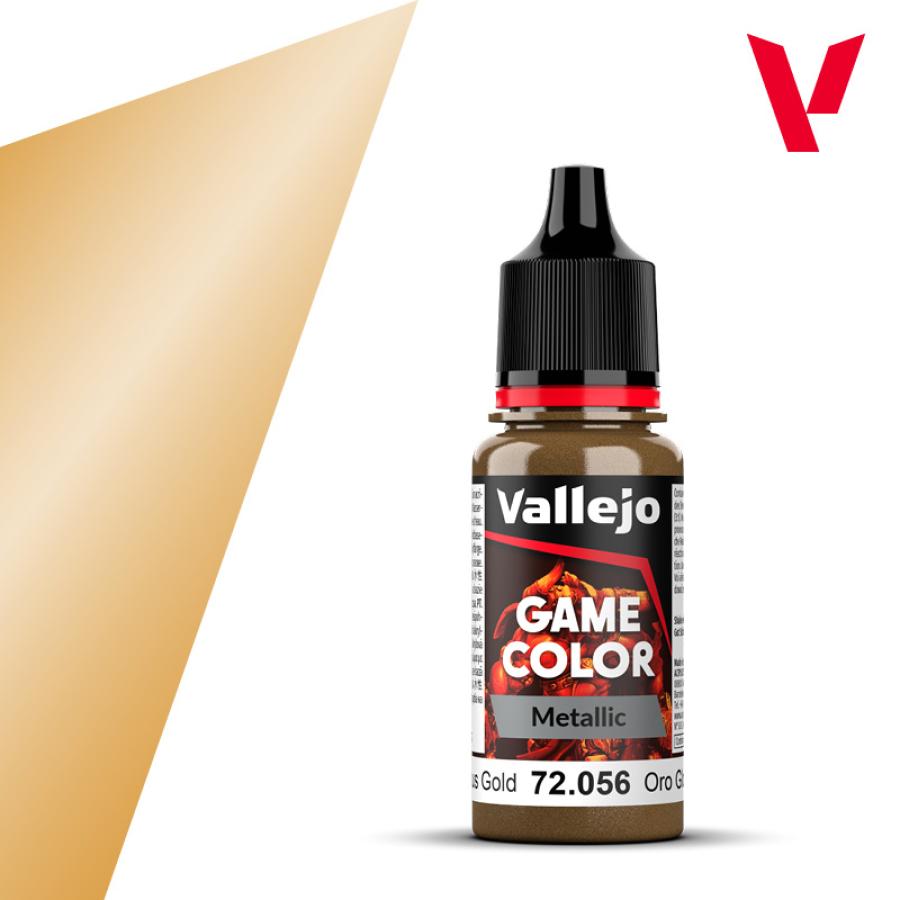 125: Vallejo Game Color Glorious Gold 18ml