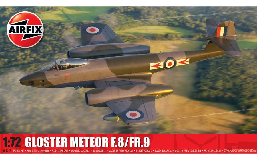 Airfix 1/72 Gloster Meteor F.8/FR.9