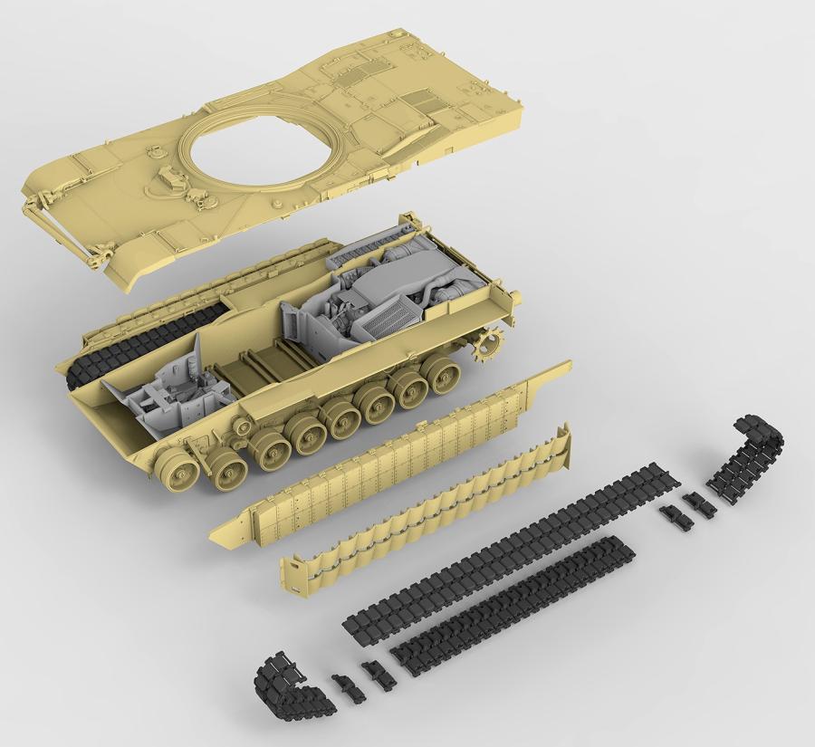 Ryefield 1:35 M1A2 SEP Abrams TUSK I/ TUSK II