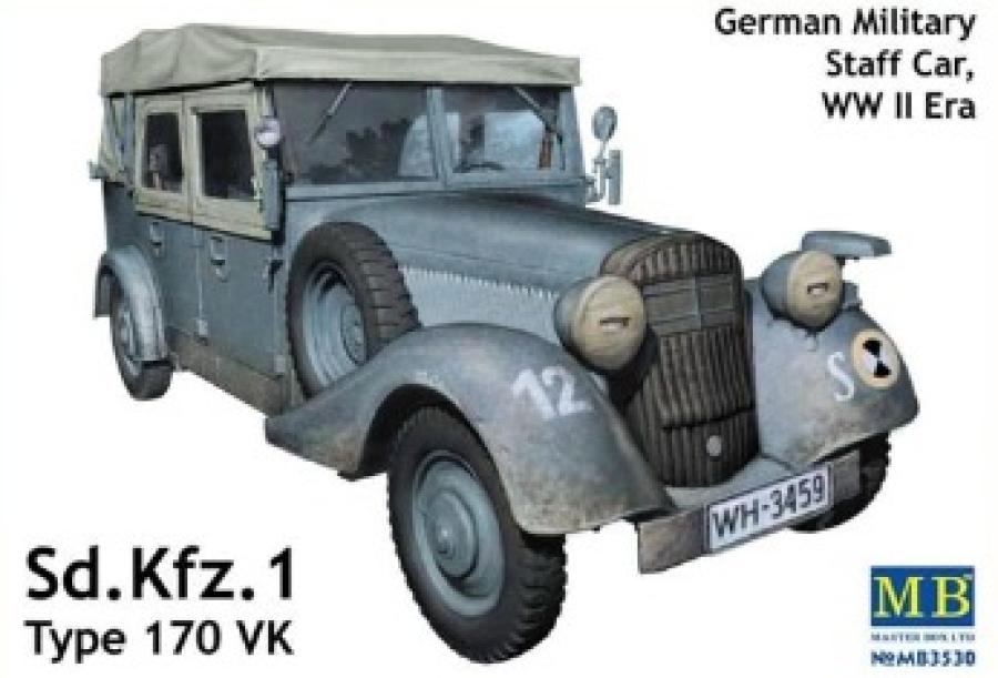 Masterbox 1:35 Sd.Kfz.1 Type 170 VK, staff car 