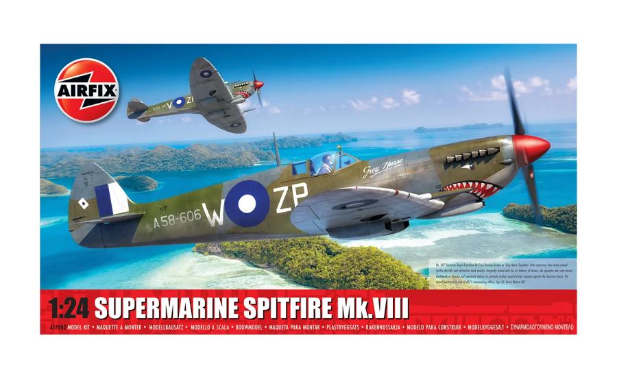 Airfix 1/24 Supermarine Spitfire Mk.VIII