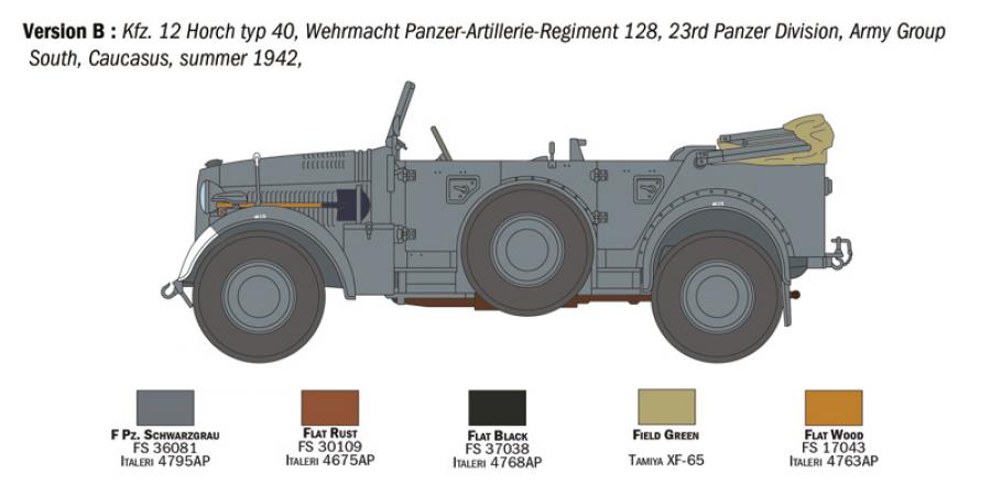 1:35 Kfz. Horch 901 typ 40 Fruhen Ausf.