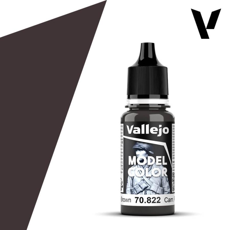 145:Modelcolor 822-18ml Camouflage Black Brown