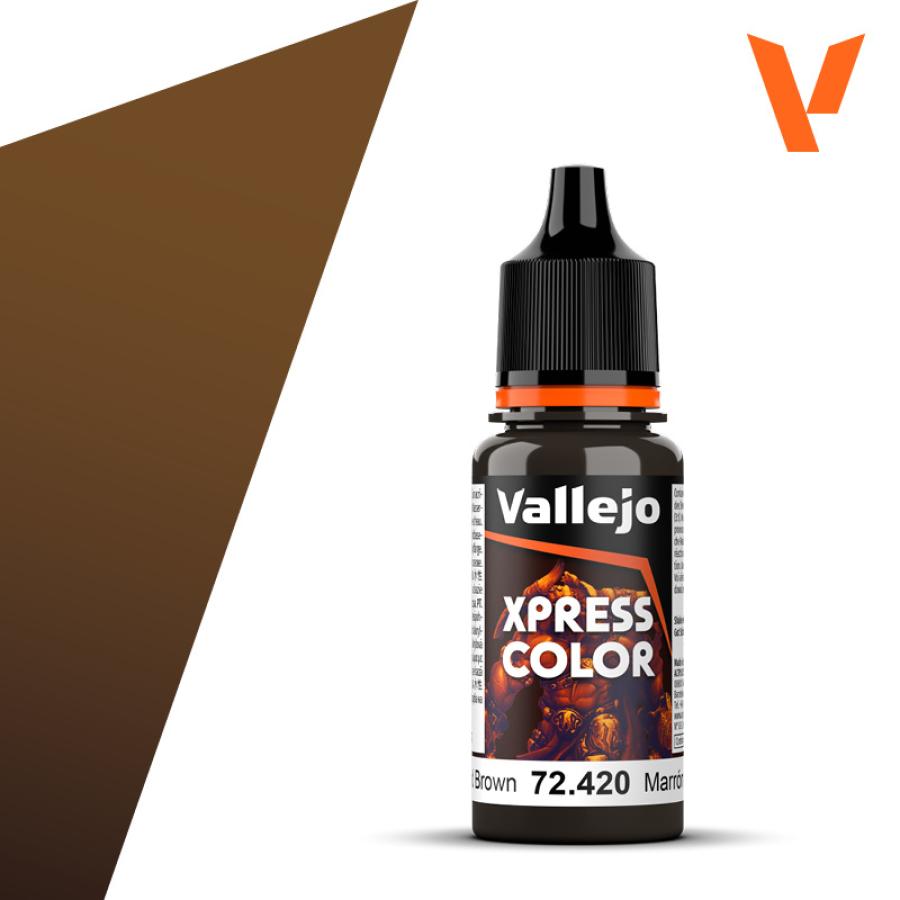 156: Vallejo Xpress Color Wasteland Brown 18ml