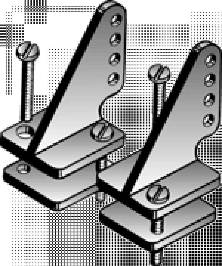 1/2 Control Horns (2 per pkg)