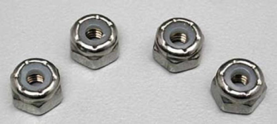 Nylock Nut 8-32 Stainless (4)*