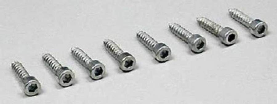 Socket Head Sheet Metal Screw No.4 x 1/2" (8)