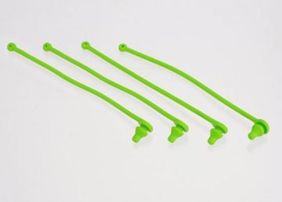 Traxxas Body Clip Retainer Green (4) TRX5753