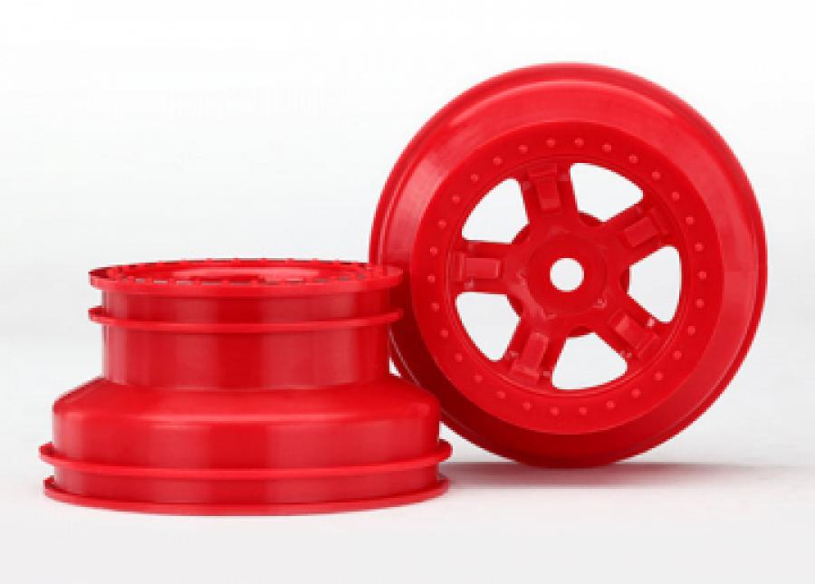 Wheel SCT Red 1/18 (2)