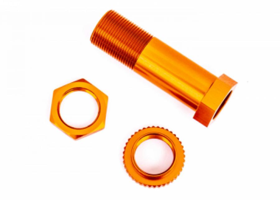 Traxxas Servo Saver Post with Nuts Alu Orange Sledge TRX9545T