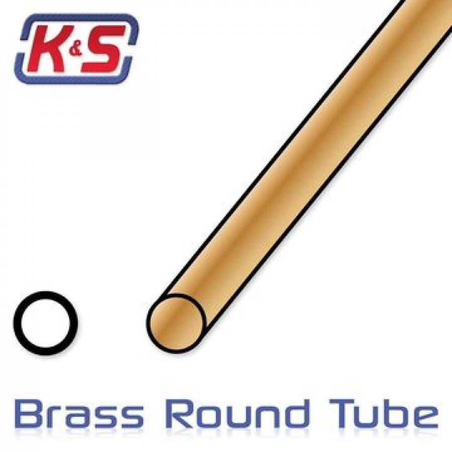 Brass tube 1/8x.014x36'' (5pcs)