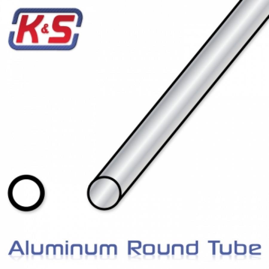 Alu tube 11.1x305mm (7/16'') (1pcs)