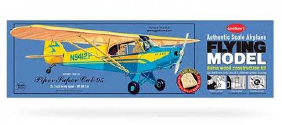 Piper Cub 95 Guillow - Laser Cut