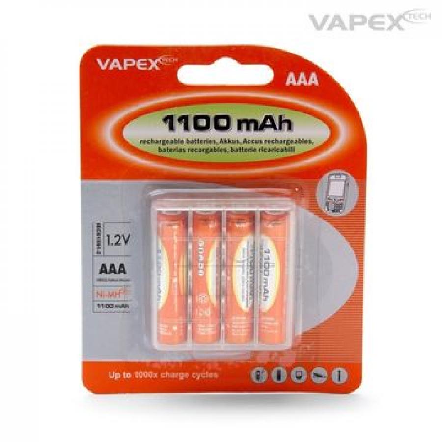 AAA/R3 Battery NiMH 1100mAh 4pcs