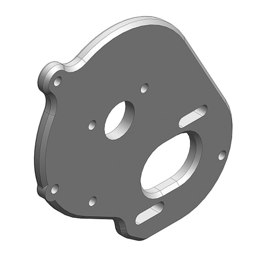 Corally Motor Mount Plate Aluminium