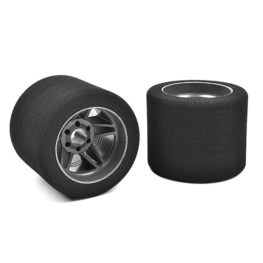 Corally Attack Foam Tyres 1/8 Circuit 37 Shore Rear Carbon R