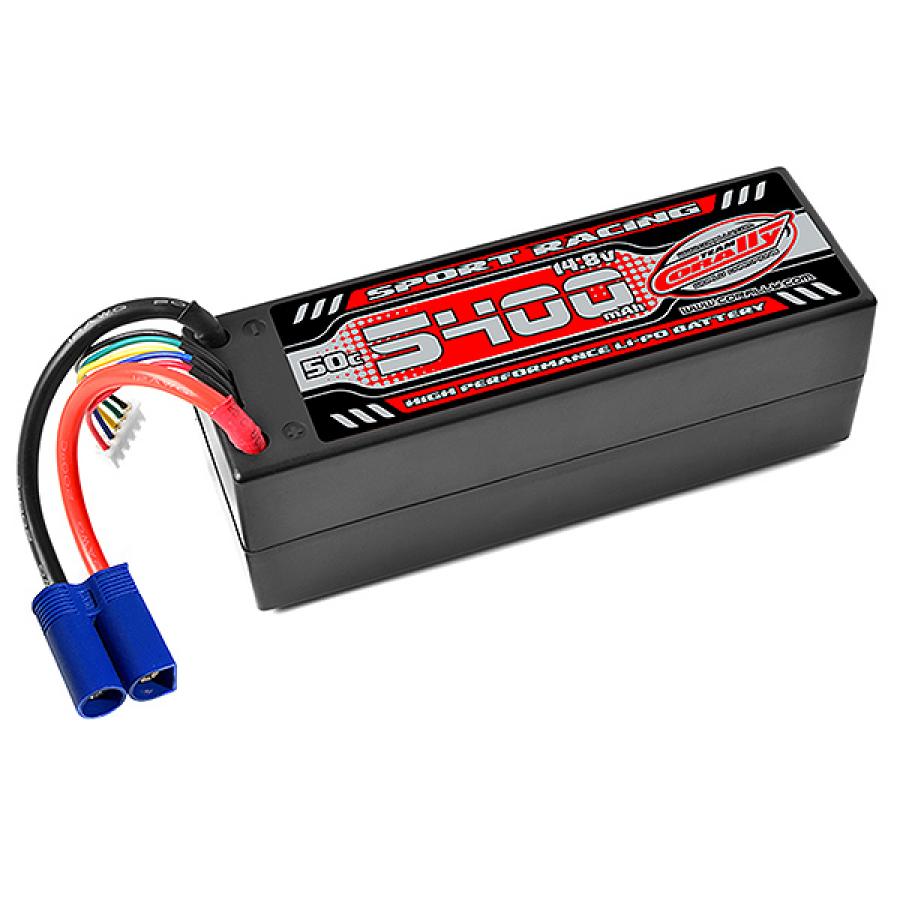 Team Corally Sport Racing 50C Lipo akku 5400mAh 14.8V EC5 4S