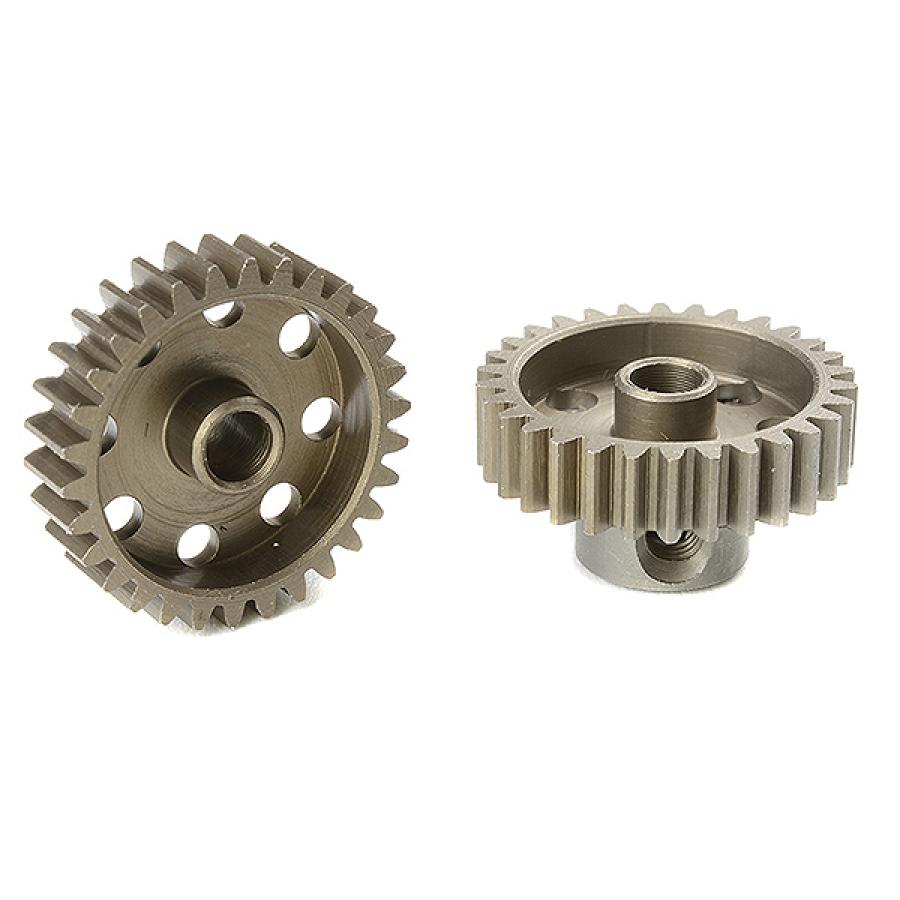 CORALLY 48 DP PINION SHORT HARDENED STEEL 30 TEETH SHAFT DIA. 3.17mm