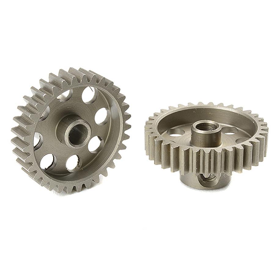 CORALLY 48 DP PINION SHORT HARDENED STEEL 33 TEETH SHAFT DIA. 3.17mm